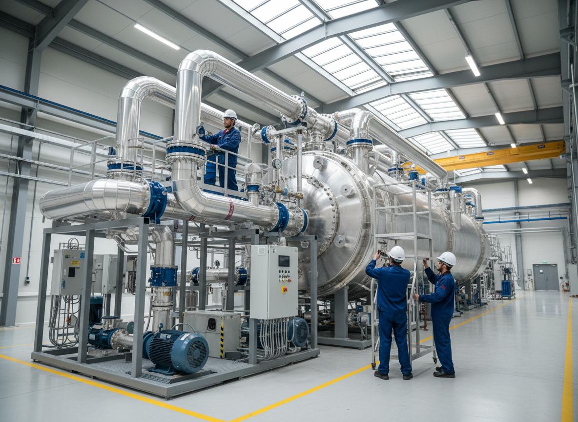 Industrial pyrolysis reactor - thermal decomposition process